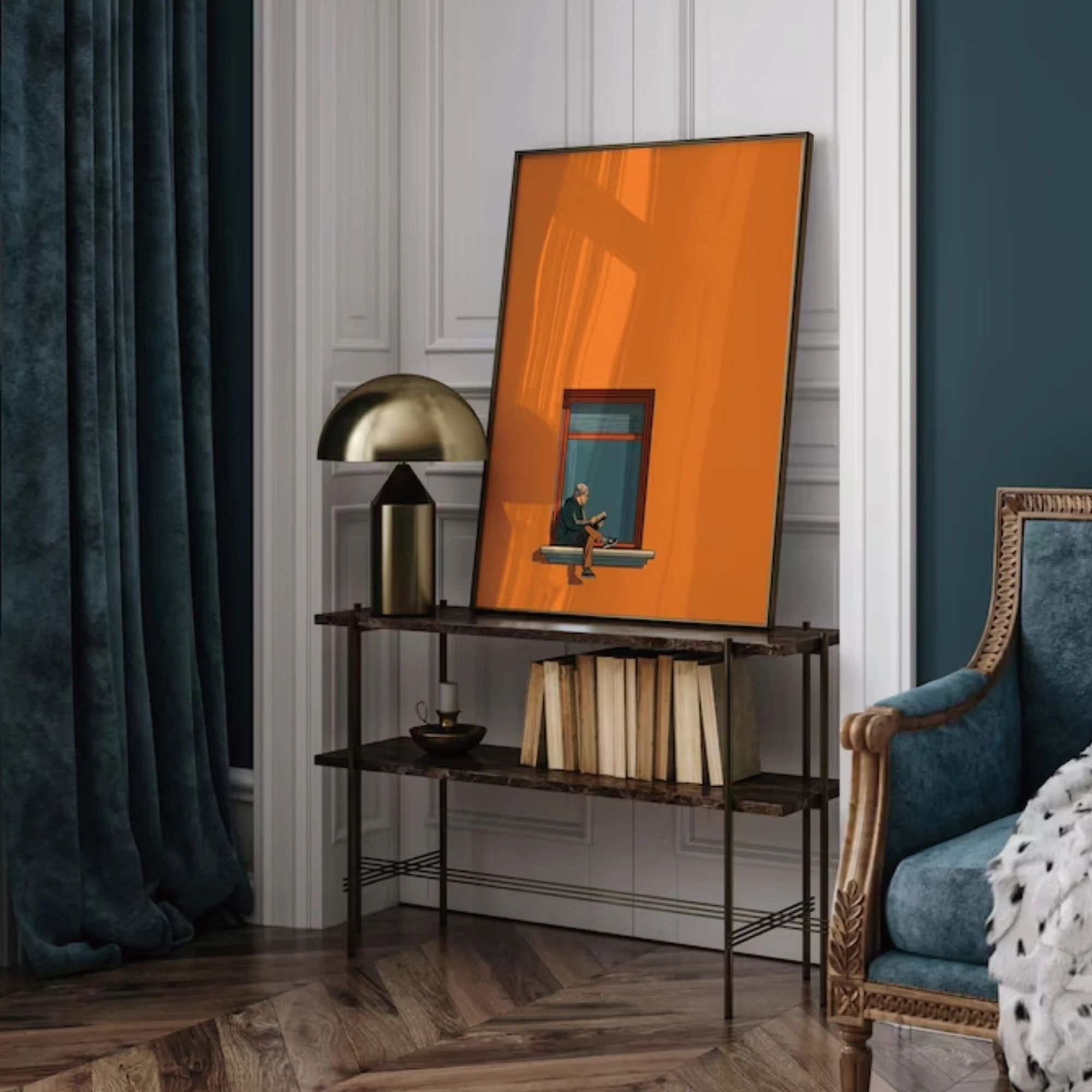 Impression d'art mural minimal - Home Decor Dopamine avis et prix