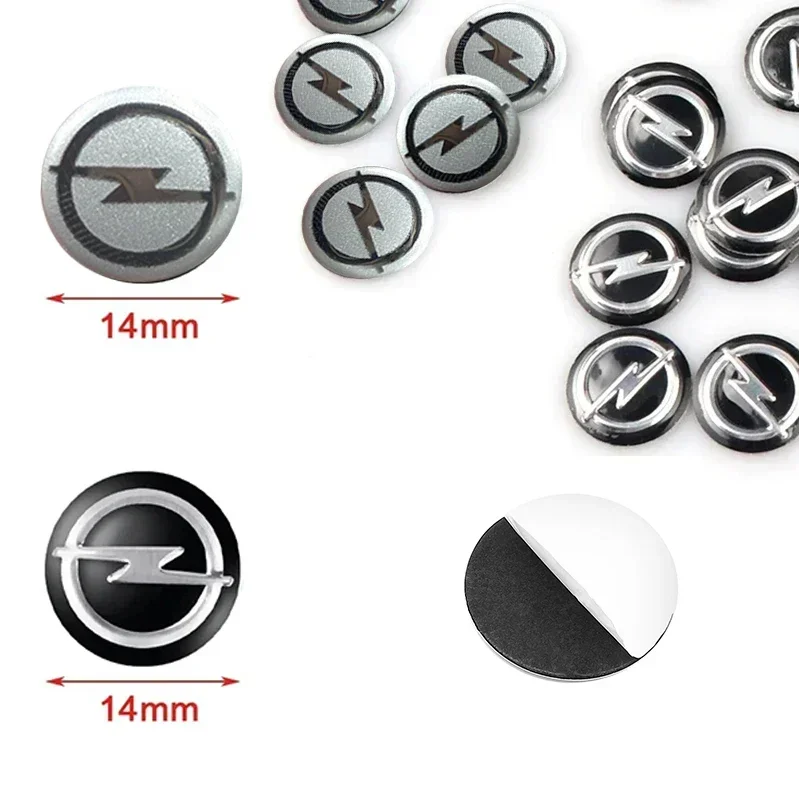Car key badge sticker remote control car key sticker For Opel Astra j Insignia Astra g Corsa Zafira b Mokka Vivaro Meriva