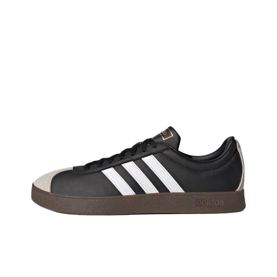adidas-vl-court-20-abrasion-resistant-low-top-skateboard-shoes-unisex-black-id6017