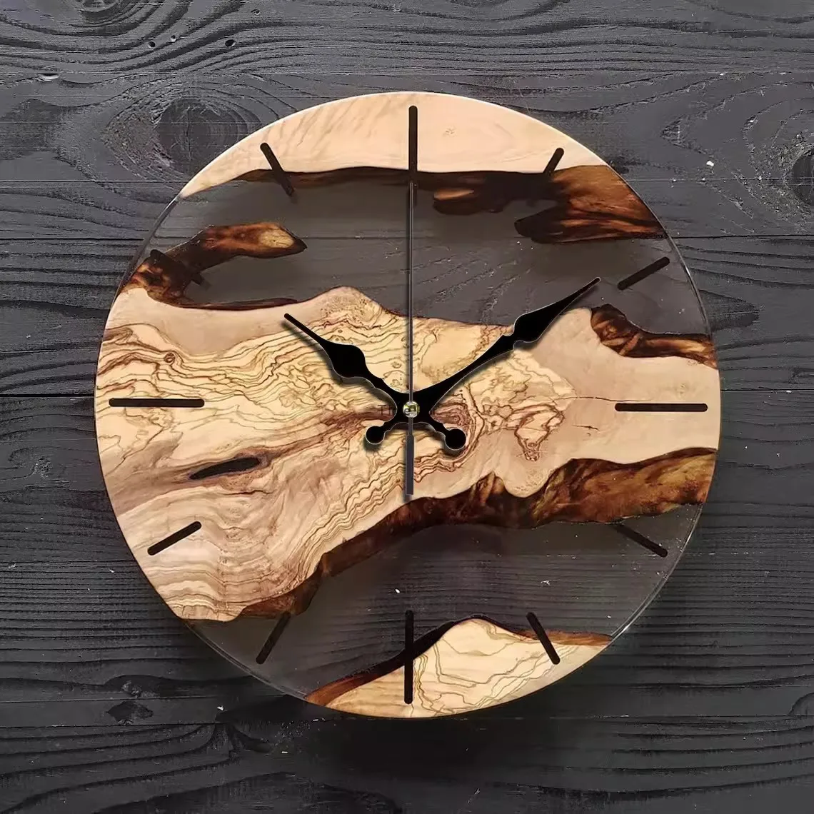 Glass Wall Clock (12