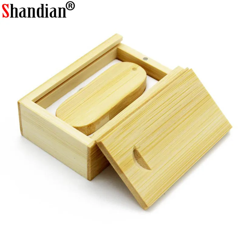 SHANDIAN-محرك أقراص فلاش USB 2.0 مع شعار مخصص مجاني ، محرك أقراص فلاش USB خشبي ، ذاكرة 4 جيجابايت 8 جيجابايت 16 جيجابايت 32 جيجابايت 64 جيجابايت ، هدية الزفاف