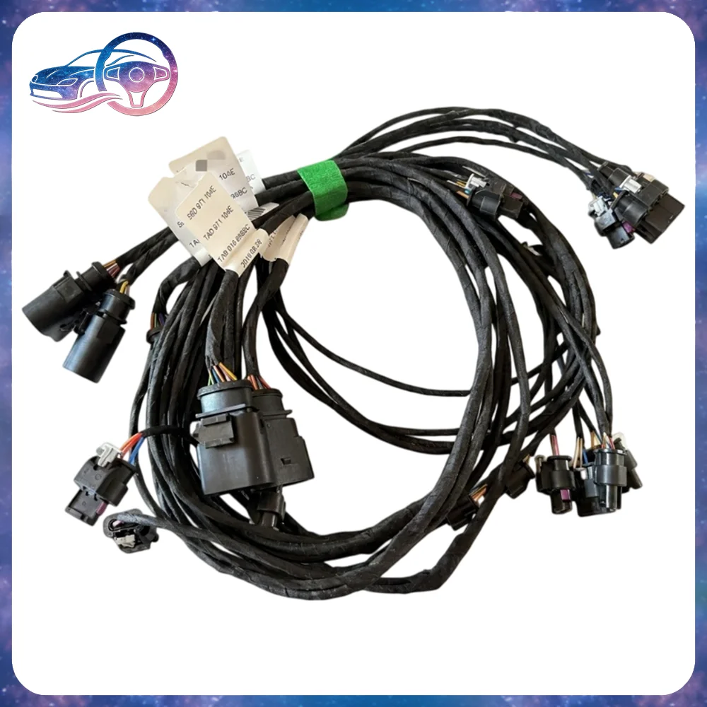 Rear Bumper PDC Parking Sensor Wiring Cable Harness 56D971104E For VW Passat B7 Magotan CC Rear Radar Wire