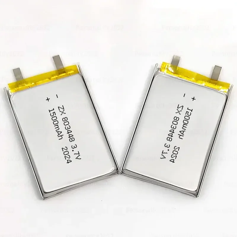 1pcs 803448 803450 1500mAh Lithium Ion  Polymer Battery 3.7V Lipo Batteries for Portable Medical Equipment Power Tools Toys Cell