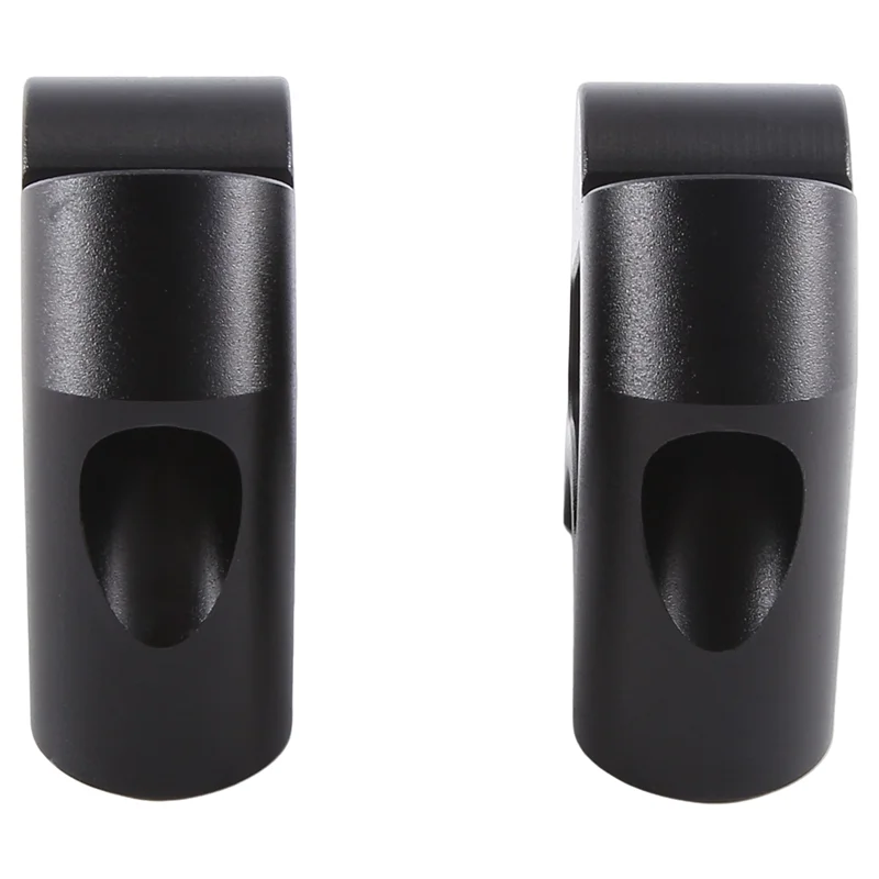 AU28-Motorcycle Handlebar Riser Drag Handle Bar Clamp Extend Adapter For Loncin VOGE 300AC 300DS 500R 500DS 500DSX Parts (Black)