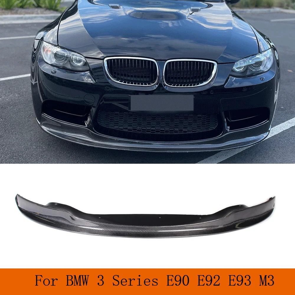 

For BMW E90 E92 E93 M3 Bumper 2008-2013 Car Body Kits Lip Spoiler Carbon Fiber/FRP Car Front Bumper Lip Spoiler Kits Splitters