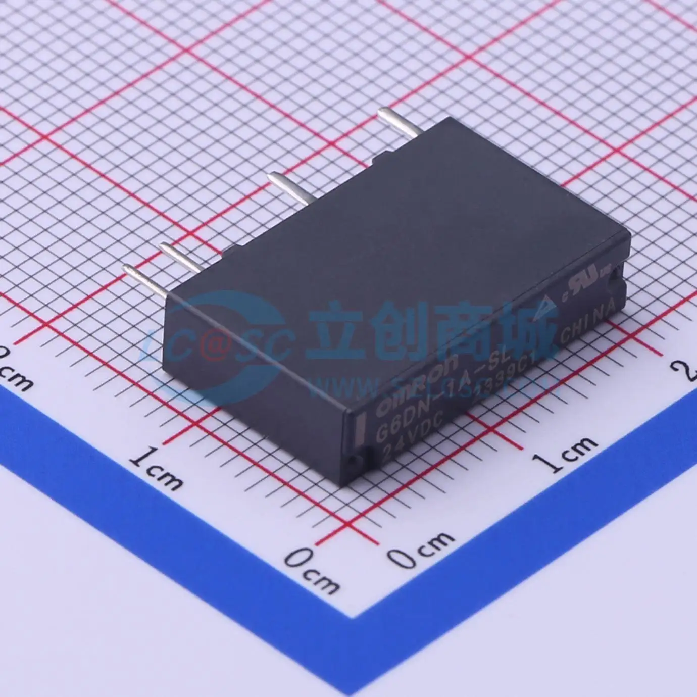 11pcs G6DN-1A-SL DC24 24V DIP 20x5.1mm SPST NO Power Relay PCB Electronic Switch