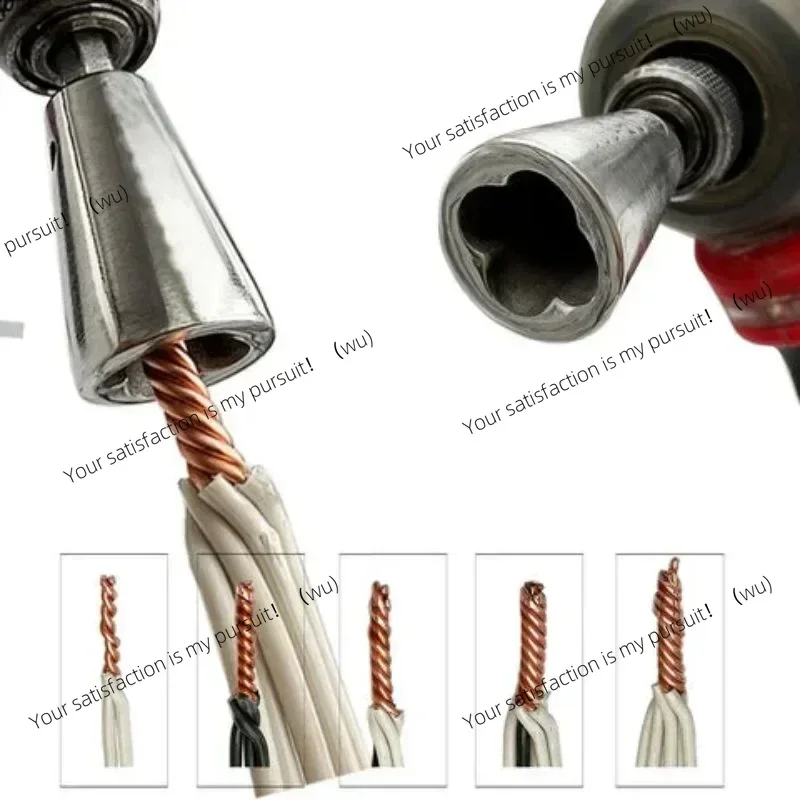 

1PC Wire Twisting Tools Quickly Twister Electrician Artifact for Power Drill Drivers Twisted Connector Cable Device Multi-tool
