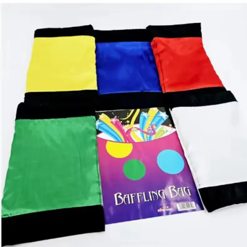 

Baffling Bag Magic Tricks For Magician Color Change Bag Magie Stage Illusion Gimmick Props Comedy Mentalism Scarves Magie