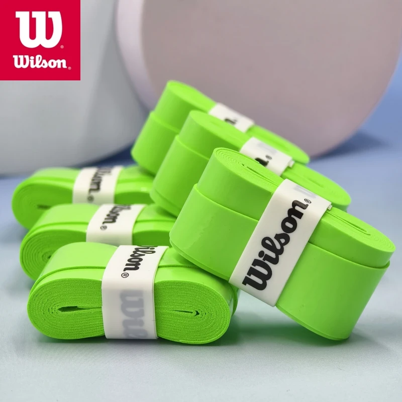 Wilson 36/12Pcs/Lot Tennis Racket Sweatbands Anti-Slip Breathable Sweat Handlebar Sport Badminton Covered Wire GripSweat Band