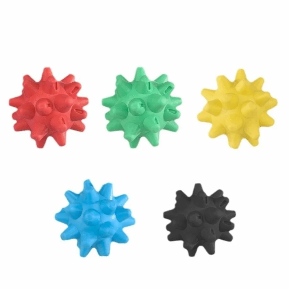 Spiked Surface Hedgehog Massage Ball TPE Compact Size Acupressure Massage Ball Textured Surface Foot Massage Ball