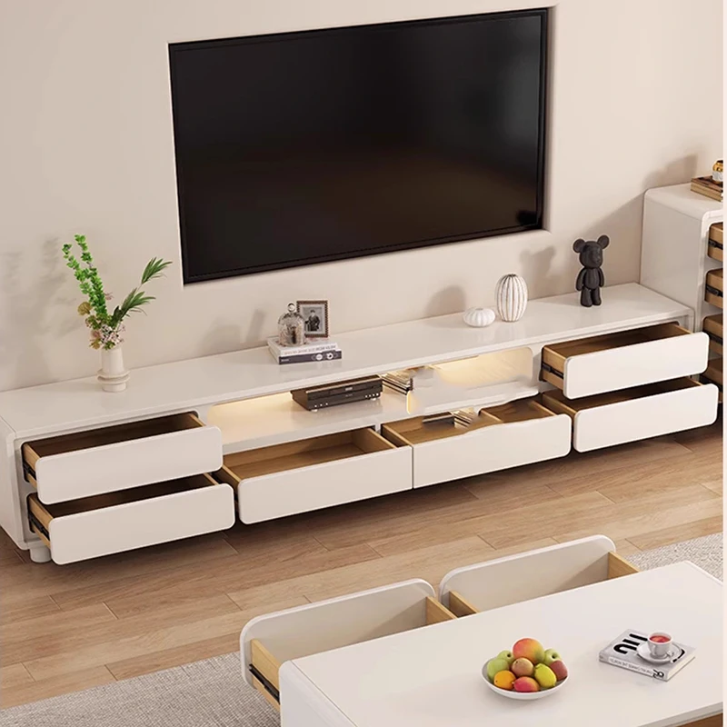 Living Room Tv Cabinet Entertainment Center Luxury Tv Cabinet Coffee Tables Monitor Floating Meuble Tv Salon Room Furniture