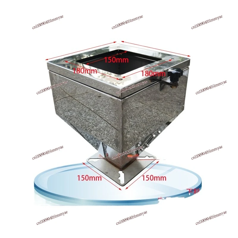 

Injection Molding Machine Hopper Extruder Stainless Steel Cutting Hopper Auxiliary Storage Hopper