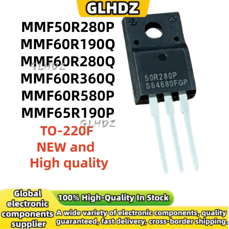 10units/lot MMF50R280P MMF60R190Q MMF60R280Q MMF60R360Q MMF60R580P MMF65R190P TO-220F in stock