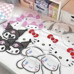 30/60/120pcs Sanrio Cartoon Ziplock Bag Anime Cute kumrome Melody sacchetto di immagazzinaggio di plastica a forma speciale trasparente sacchetto sigillato regalo