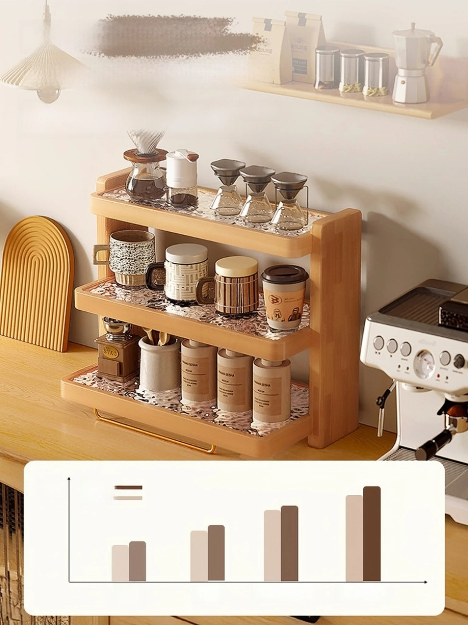 Etagere-de-presentation-rustique-en-bois-pour-tasses-meuble-de-rangement-multi-niveaux-pour-salon-organisateur-de-service-a-the-style-simple-hauteur-reglable