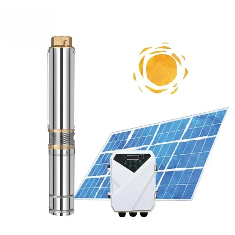 

Agricultural solar water pump 4 inch solar submersible pump