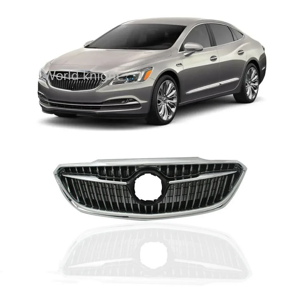 For Buick Lacrosse 2017 2018 Front Grill Sports Style Honeycomb Upper Grille Replacement ABS Plastic Auto Car Accessories