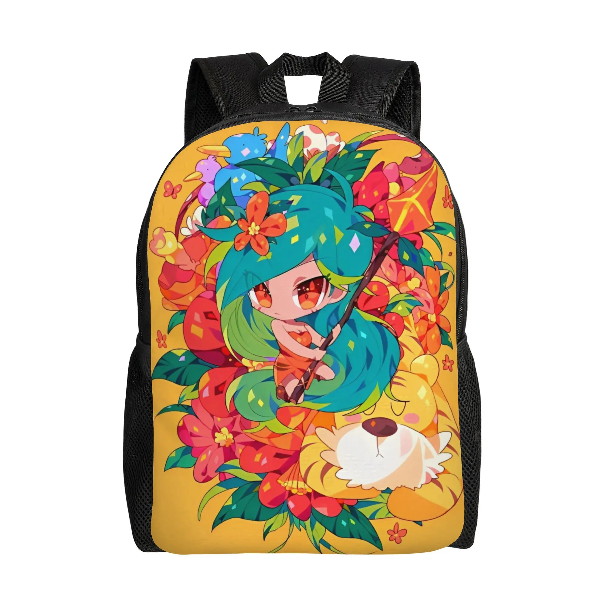 

Cookie Run Kingdom Cool Backpack Gift Student Business Daypack for Men Women Laptop Computer Shoulder Bag