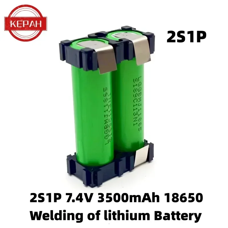 2S1P 3S2P 4S1P~5S2P 6S2P MJ1 18650  battery pack custom MJ1 18650 battery welding 3500mAh / 7000mah battery pack 7.4V to 25.2v