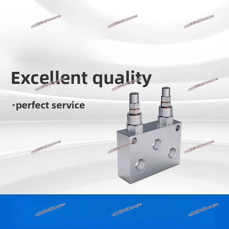 Two-way Hydraulic Relief Valve Two-way Tubular Buffer Valve VMPD Double Oil Circuit Overload Protection Adjustable Pressure