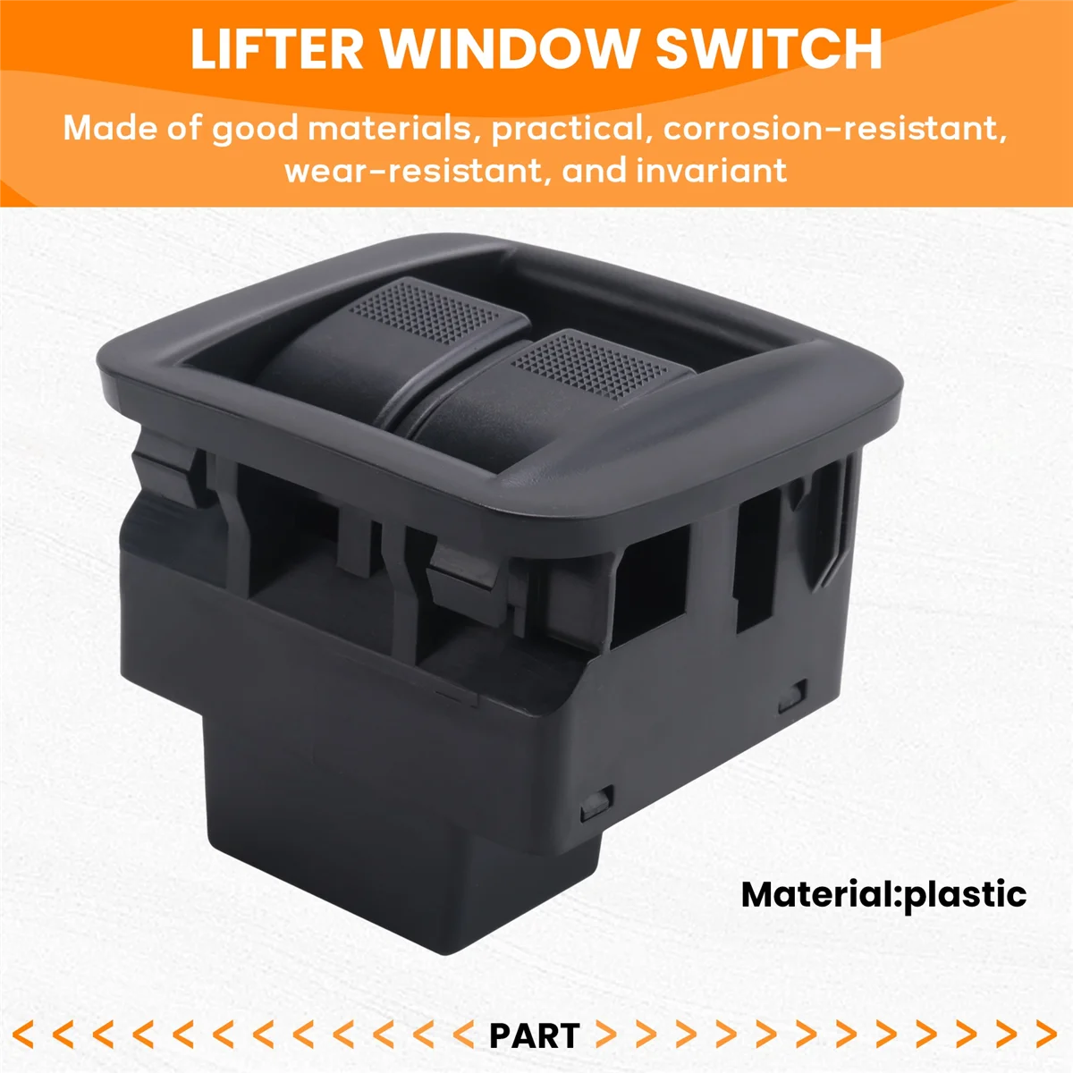 

Прочный переключатель стекла питания центральной консоли автомобиля NC11-66-350B-02 премиум-класса NC11-66-350B-02