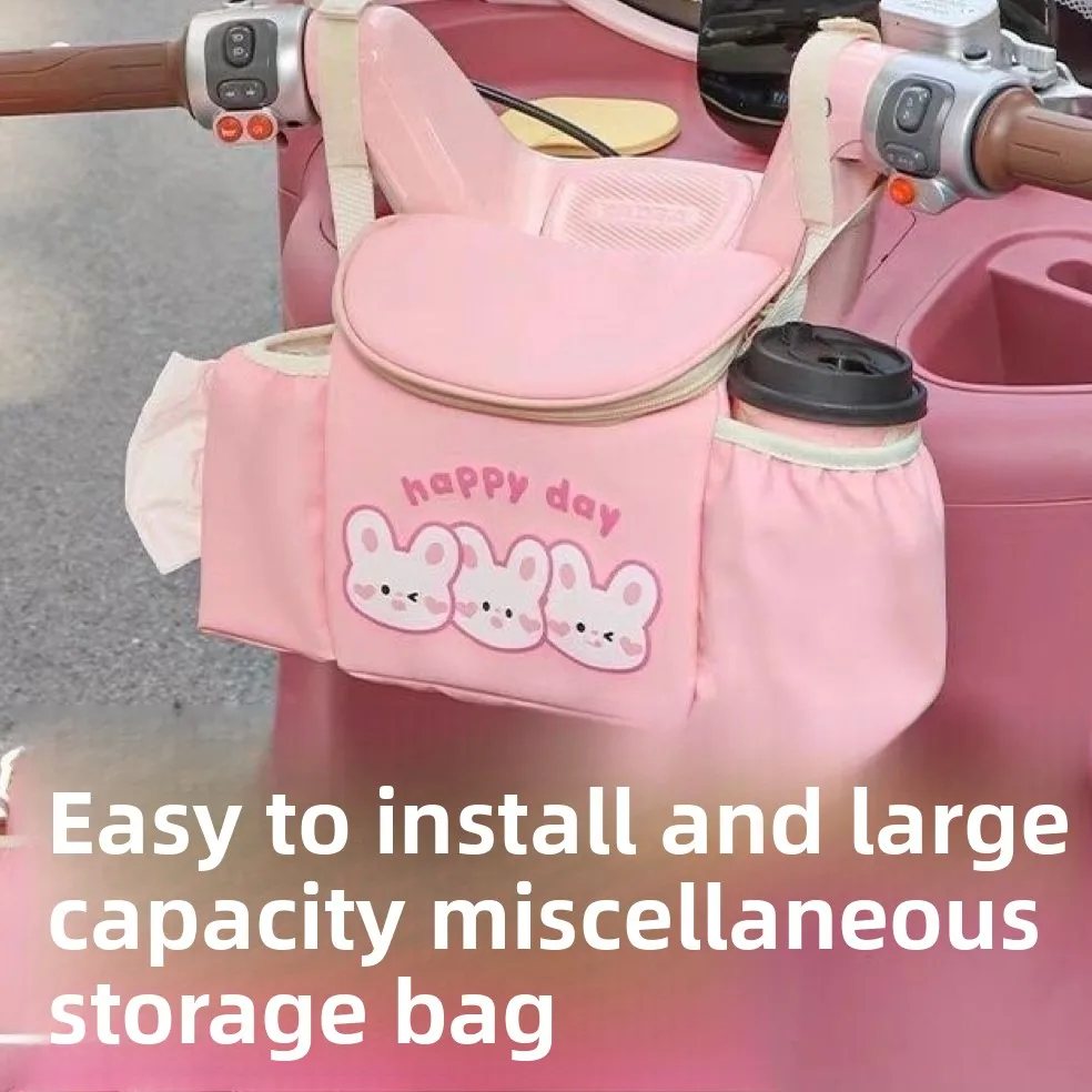 

Portable Car Storage Bag Large Capacity Hanging Organizer for Car Electric Vehicle Rainproof