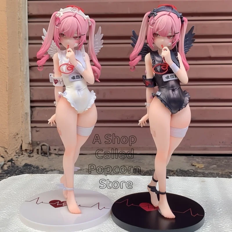 

New Night Nurse Anime Girl Collectible Figure Desktop Computer Case Ornament Model Twice-Dimensional Toy Gift
