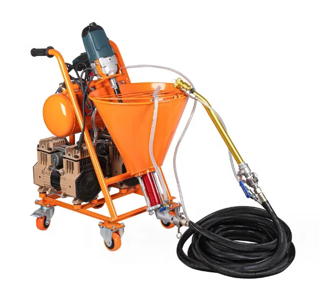 High pressure spraying machine, industrial intelligent spraying machine, multifunctional high-pressure mortar spraying machine