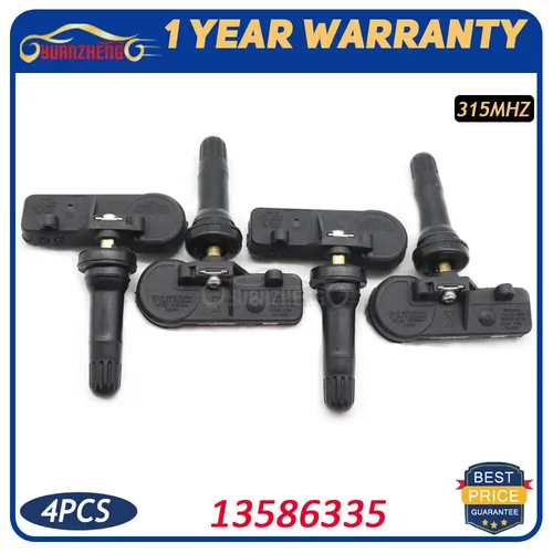 13586335   Sensor TPMS, sistema de Sensor de Monitor de presión de aire de neumáticos para Chevrolet Tahoe Traverse GMC Acadia 2007-2017 315Mhz 13516164