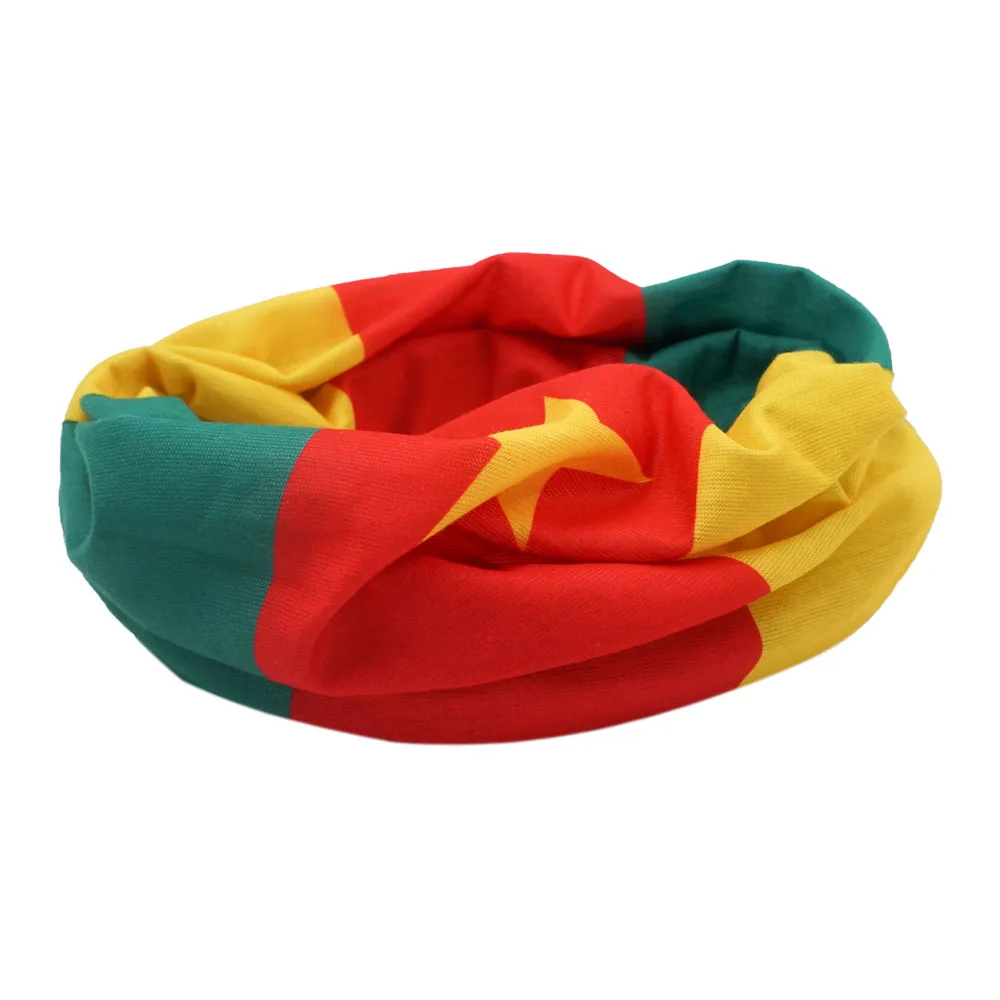 African National Flags Face Bandana for Men Algeria Morocco Nigeria Angola Dustproof Cycling Neck Gaiter Women Hiking Headscarf