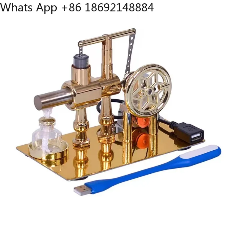 Engine Steam Engine Physics Experiment Popular Science Production Invention Model