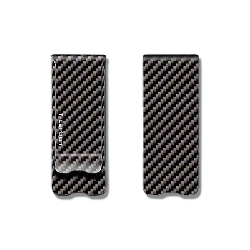 Carbon Fiber Money Clip for Cash Credit Card Front Pocket Wallet Minimalist Wallet Slim Wallet Credit Business Card Holder