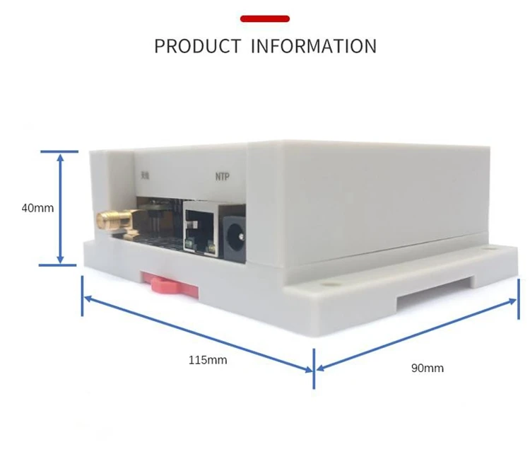 

1-Channel Port NTP Time Server Monitoring Clock High Performance Network Time Server Support 1-Channel RS232 Output