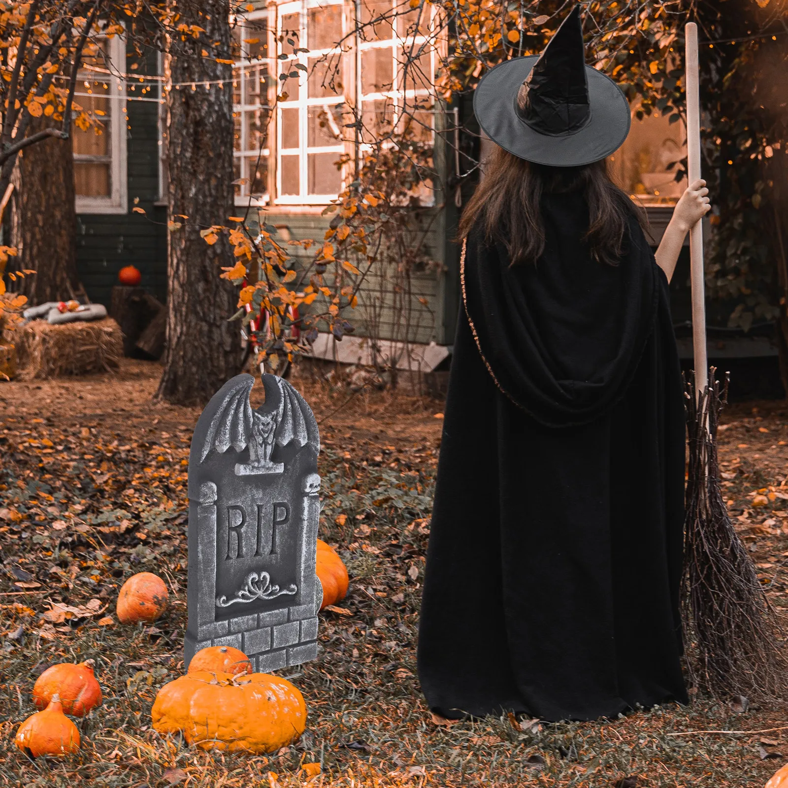 Foam Tombstone Decoration Halloween Supplies Decorations Outdoor Ornaments Scared Tombstones