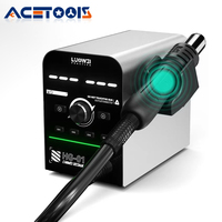 LUOWEI HG-01 800W Intelligent Digital Display Hot Air Gun BGA Desoldering Rework Station for Mobile Phones Soldering Repair Tool