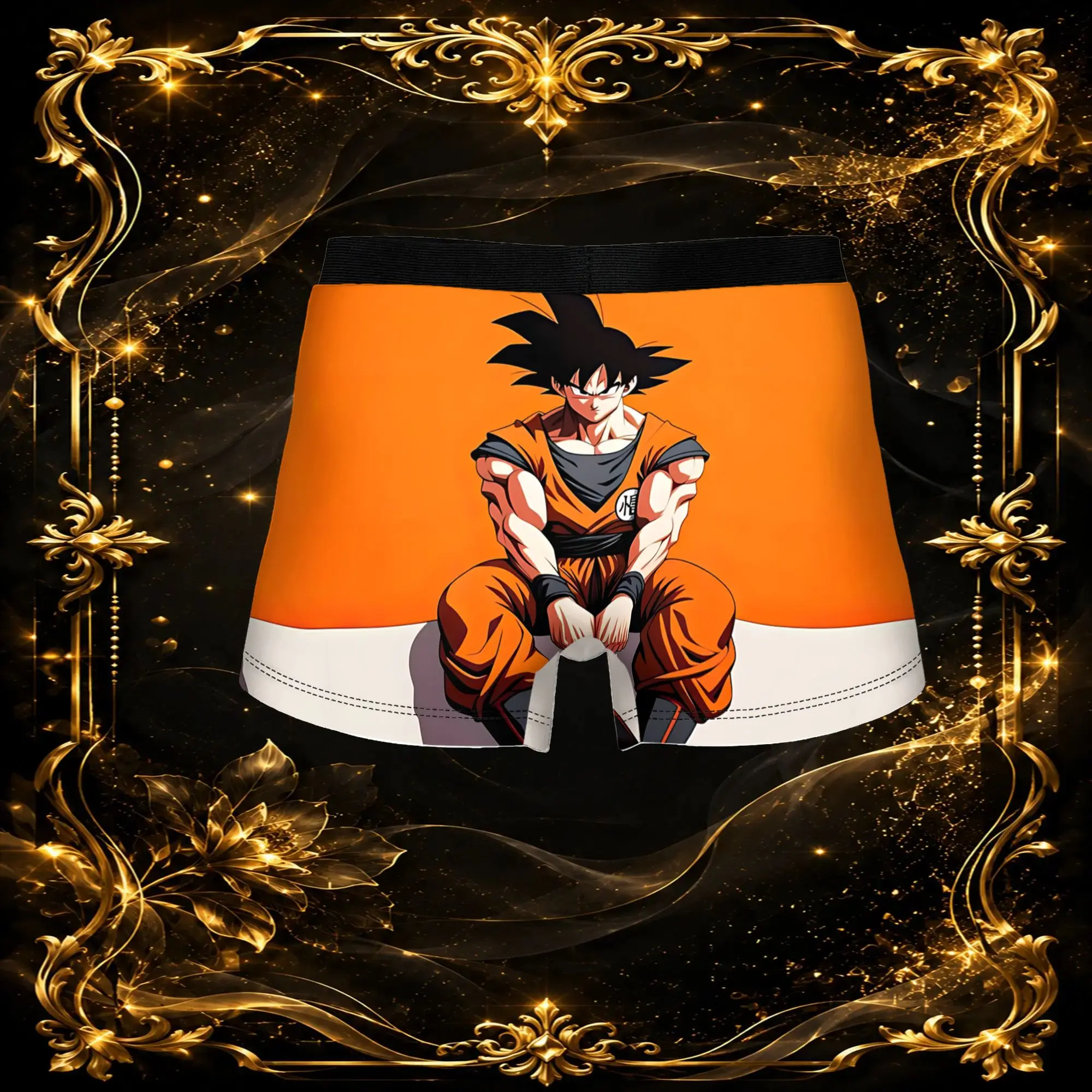 3Pcs Dragon Ball Goku boxers funko Underpants Breathbale Panties Men's Underwear Ventilate Shorts Boxer Briefs