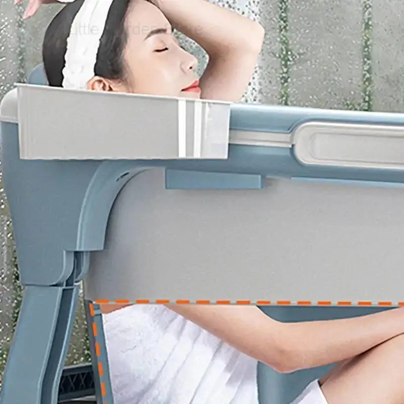 

Indoor Big Bathtub Adult Minimalistic Luxury Move Plastics Bathtub Move Foldable Kannettava Kylpyamme Bathroom Supplies