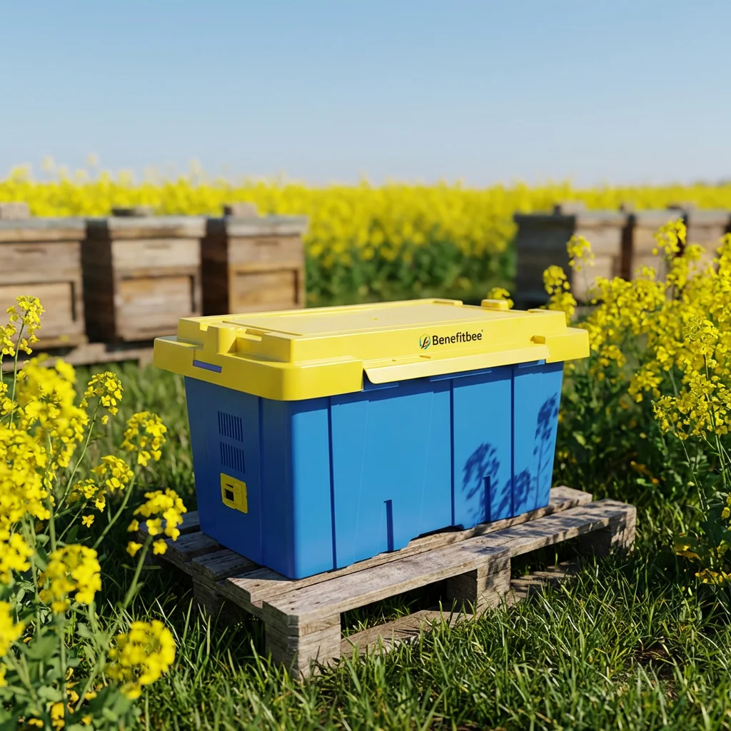 5 Frame Bee Hive Nuc Box, Sturdy Beehive for Safe Bee Transport, Practical Beekeeping Supply