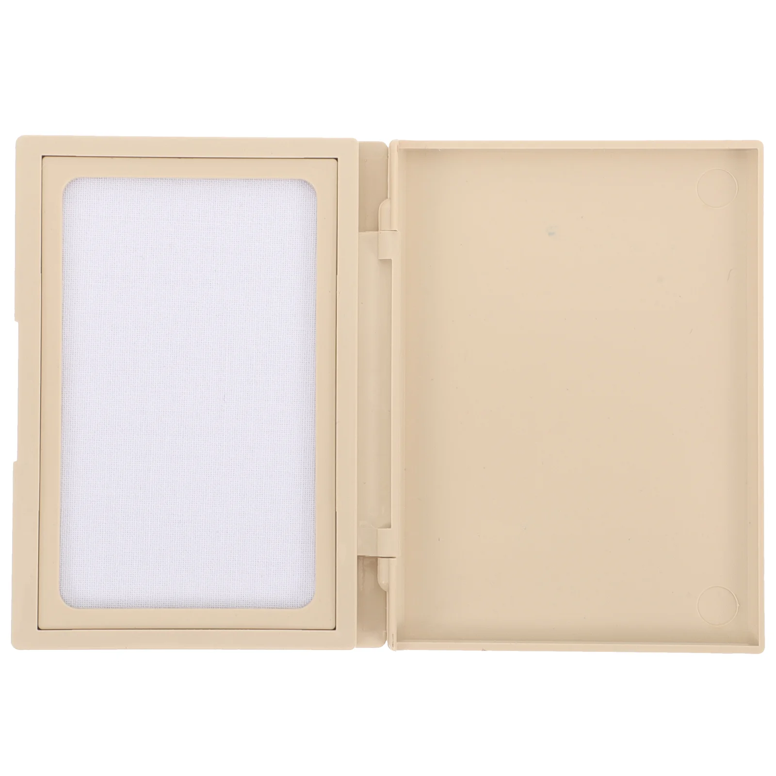 

Blank Ink Pad Extra Large Baby Palm Print and Footprint Square Model Pads for Office Stamp Classroom Hand Graffiti DIY Plastic