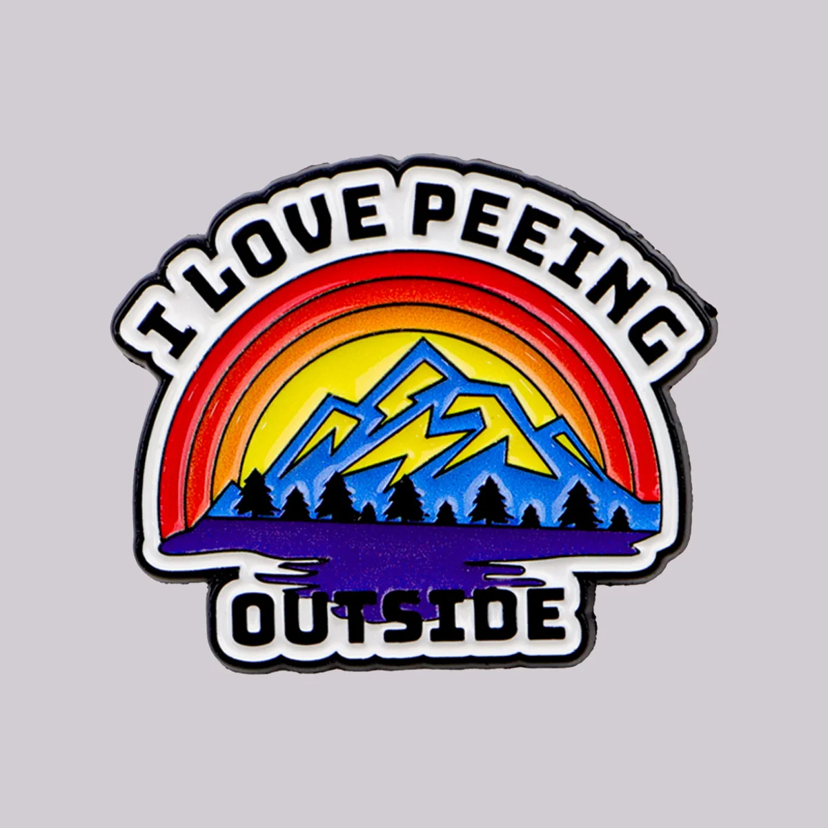 

Quotes Enamel Pin "OUTSIDE" Brooch Pines Lapel Pins Badge on Backpack Clothing Accessories Fashion Jewelry Friends Gifts