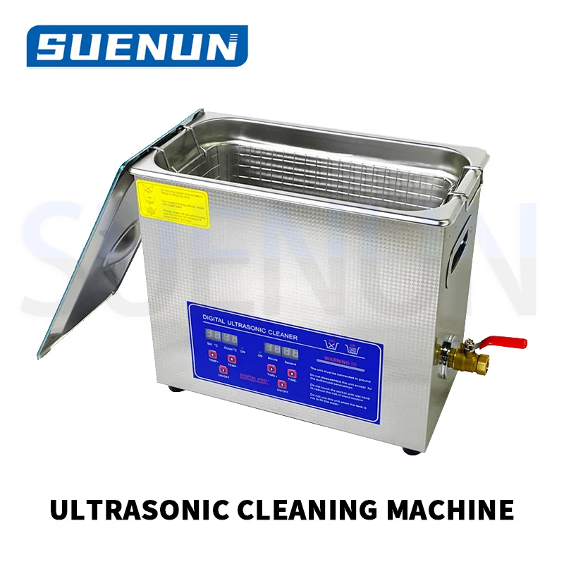 

Commercial Ultrasonic Cleaning Machine For Glasses Jewelry Watches Stainless Steel Portable Ultrasonic Cleaning Machine