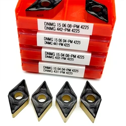 Processing Metal Turning Tool DNMG150404 DNMG150408 DNMG150604 DNMG150608 -PM 4225  Hard Alloy Blade Cutting DNMG Lathe