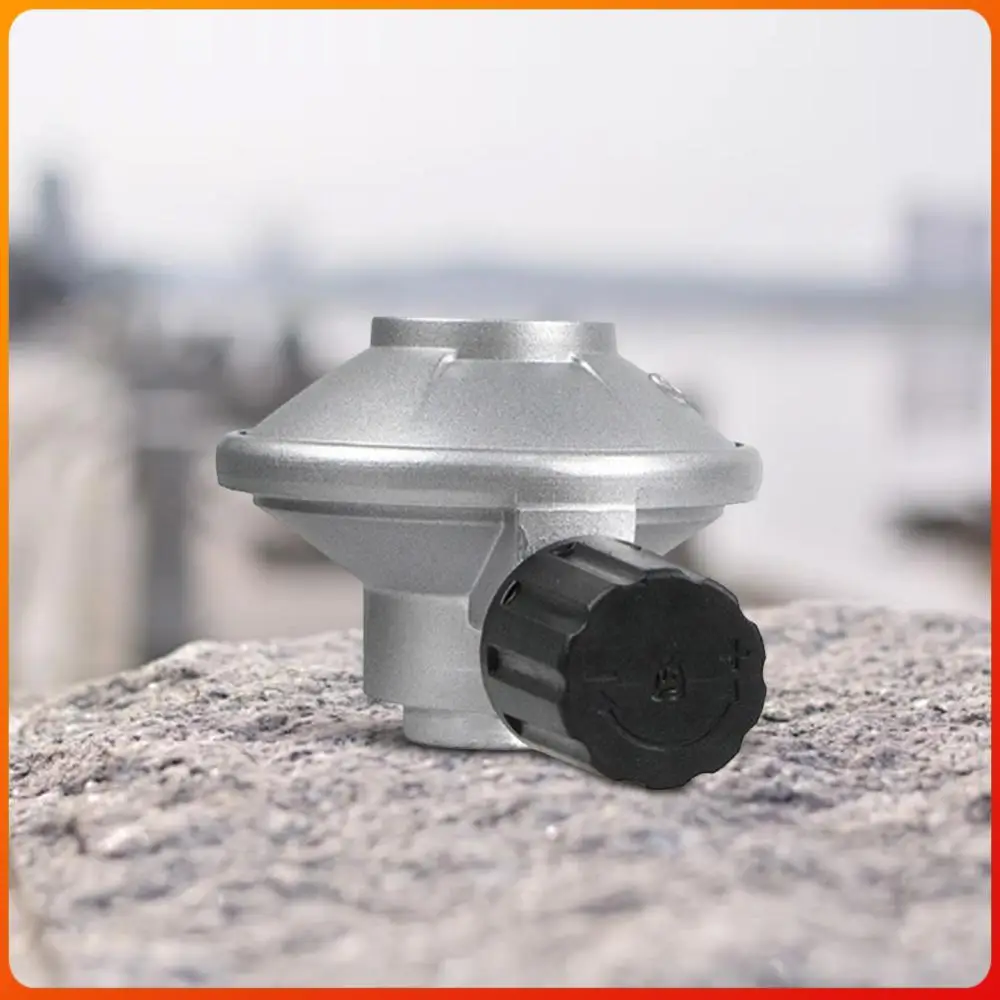 Low  Gas Regulator Barb Hose Connection 7/16 Inch Control Valve Disposal Bottle Valve for Camping Stove Grill Heater