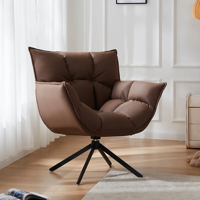 

Модные роскошные кресла для гостиной, одинарный расслабляющий поворотный Европейский стулья для гостиной, антиквариат, мягкая мебель для дома