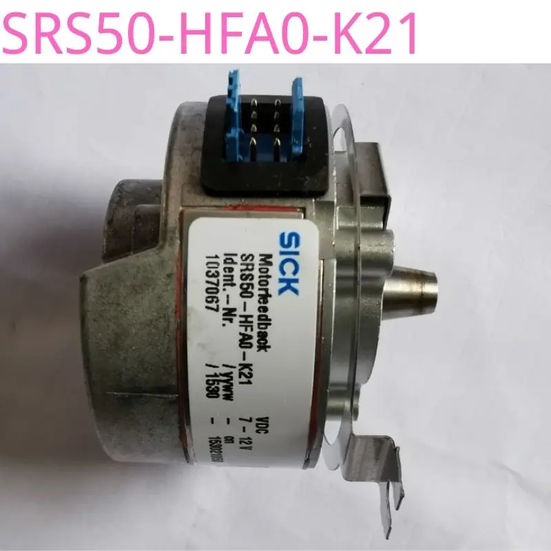 Imagem -03 - Codificador Sick Usado Srs50-hfa0-k21 Servo Feedback Codificador