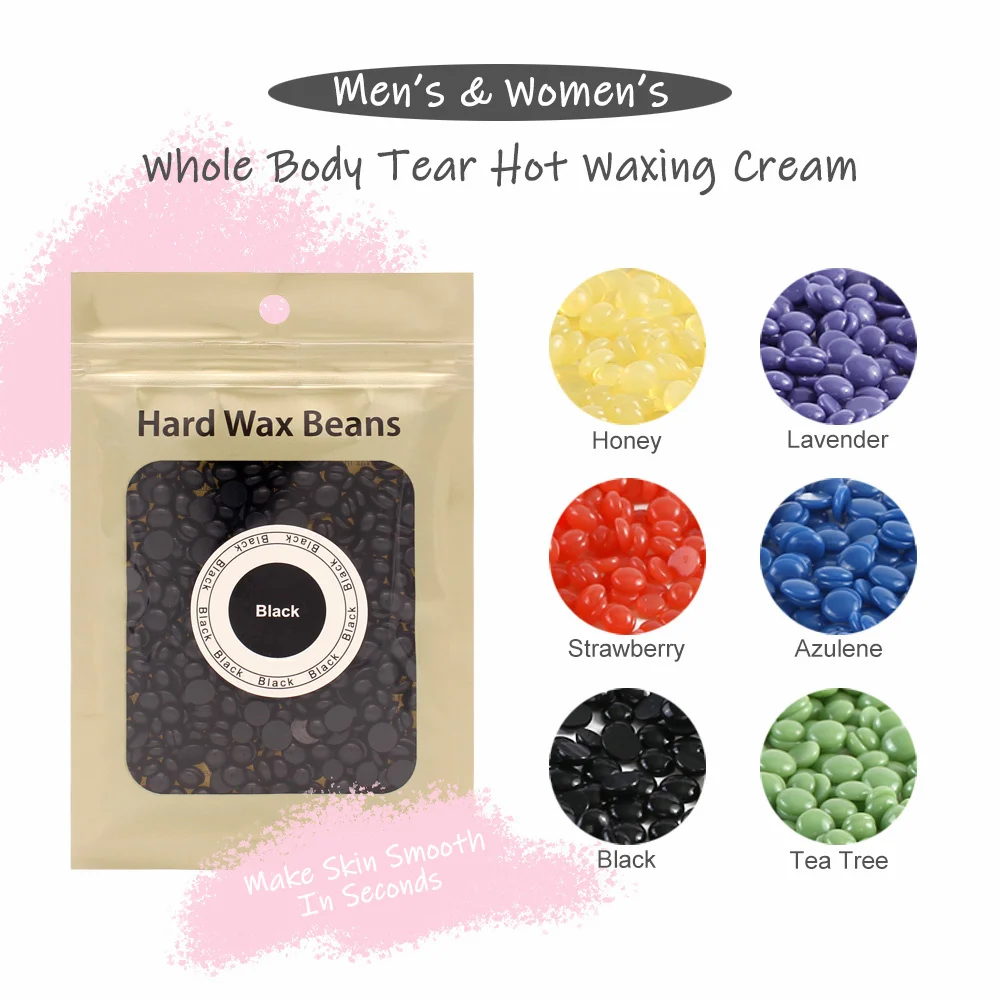 Wax Warmer Heater Depilation Hair Removal Waxing Dipping Pot Depilatory Wax Melt Kit Machine Epilator for Facial Bikini Hand Leg