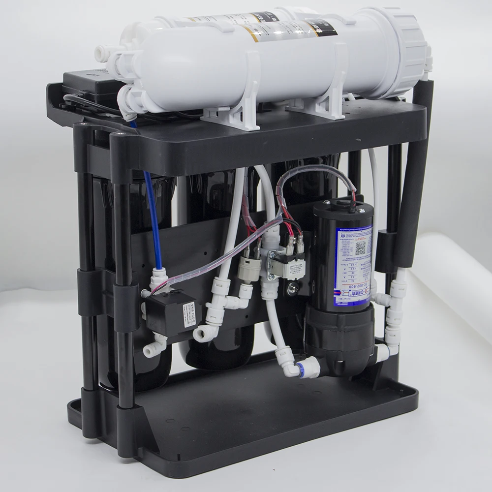Factory Price 90L/H 600Gpd Under Sink Reverse Osmosis Tankless Ro Self Cleaning Sediment Water Filter System 5 Stages for Home