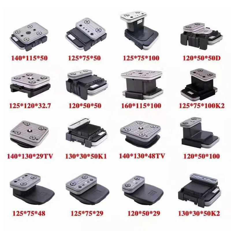 10pcs 140*115*17mm Top Rubber Pad Plate for Anderson Weeke Homag CNC Router Machining Center Vacuum Block Pod