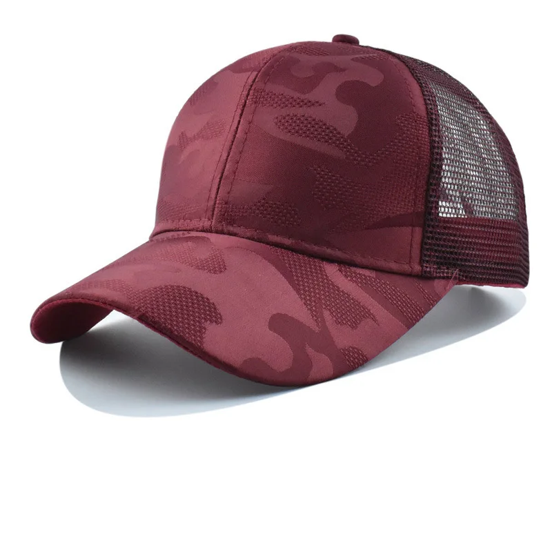 Maßgeschneiderte, bedruckte Logo-Batikmütze, modische und lässige Baseballkappe, atmungsaktiver Sonnenschutz-Mesh-Hut, geeignet für Männer und Frauen – Detail 7