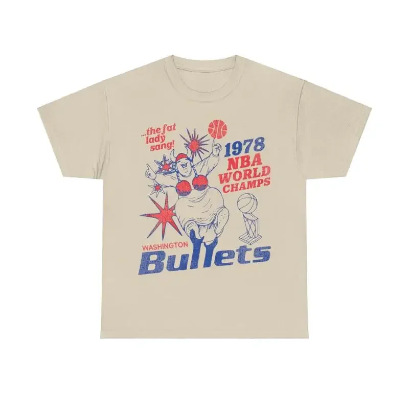 Washington Bullets 1978 World Champs Basketball T Shirt